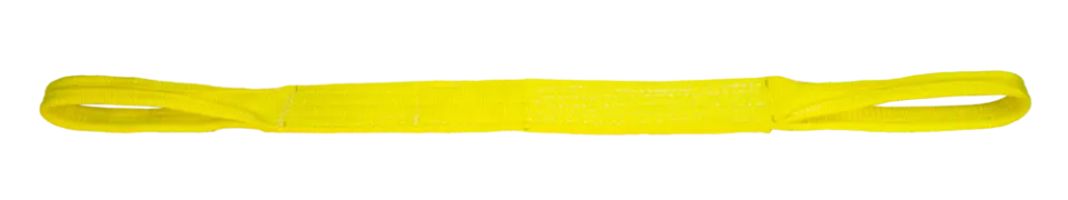 PowerLift Yellow Web Sling with Eye & Eye